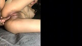 roommate pounds my tight ass after spanish class fuck?