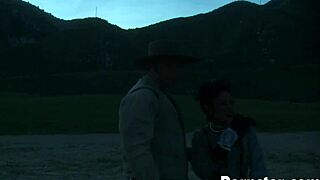 i watch taylor rain's intense rough performance up close