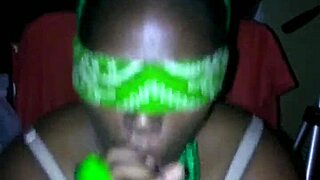 sloppy double blowjob on bbc during wild st patricks threesome