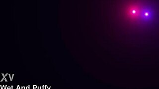 wet puffy pussy gets toys deep 😍 close-up squirting fun