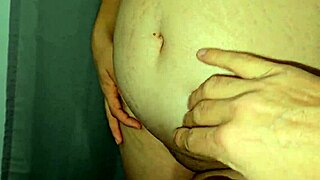 pregnant widow's voluptuous curves exposed