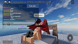 Fierce ROBLOX PUTA POUNDING with Condom in Virtual Fuck Fest