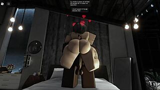 innocent white girl wrecked by bbc in roblox condo