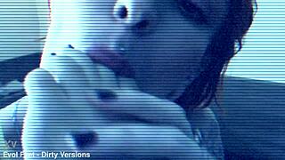 redhead slave bound tight gagging on toes while vibrator teases wet pussy in femdom