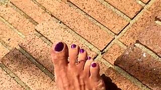 dirty feet fetish drives me wild with lust