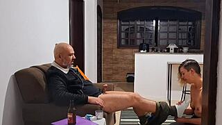 i couldn't pay rent so i fucked the collector to stay in my place