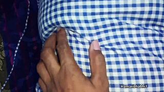 desi couple heats up with hot indian homemade sex talk and thrusts