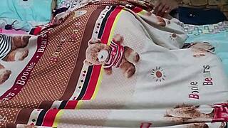 Curvy Ebony Babe Bent Over Bedroom Doggystyle Spanked with Big Ass Shaking