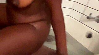 sharing steamy shower moments with roommate