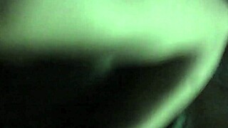 Drunk tattooed wife teases with striptease before wild assplay fuck