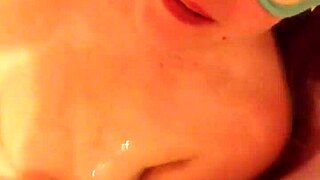 wanna see my submissive slut swallow every drop after shower sucking?