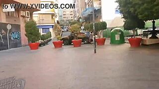 hardcore cum walk in night club with public dancing whores begging for loads