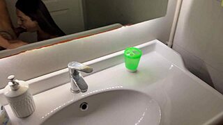 Luiza Marcato Bathroom Pussy Fuck Blowjob POV