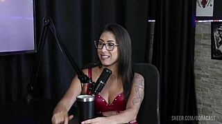 Luciana Picchi's sheer red tease with Bruna Carlos in wild Bora cast