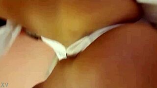 Horny Brazilian Wife's Wet Passion Overflows Desperately