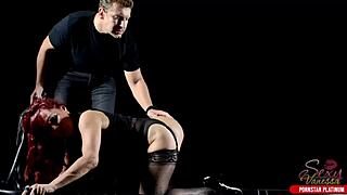 Sexy redhead gilf vanessa pounded hard by hunk jerry kovak