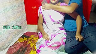 Horny guy ravages lonely sona with intense indian sex