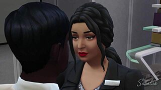 indian boss ravages arab secretary's stockings in office frenzy