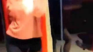 check out this desi indian college girl's hot naked striptease dance 🔥🍑💃