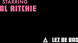 naughty maid gal ritchie seduces busty femdom milf kenzie taylor