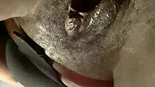 Ebony street prostitute spreads wet pussy wide in solo bedroom fingering