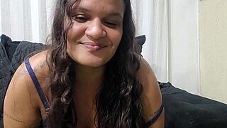 Latina tempts her old cuckold partner with intimate solo confessions