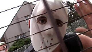 want to play nataly dangelo's kinky games with masked men big cock anal?