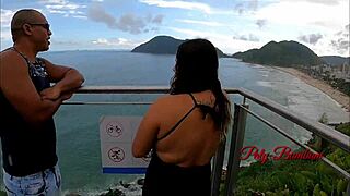 peruvian latina can't resist work friend's monster bulge