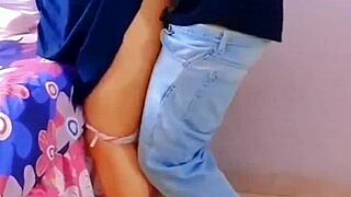 mexican college girl anal creampie then sucks cum off eggs outdoor