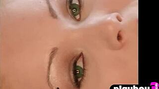 Cute big ass milf Jaclyn Swedberg strips naked outdoor pose