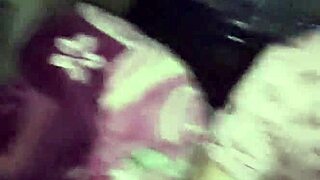 Skinny snow bunny girlfriend shows pajamas to get dicked submissive