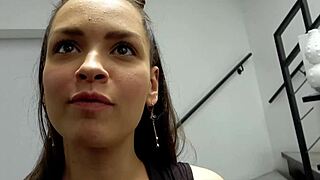 seductive medellin latina sloppy blowjob on big cock pov