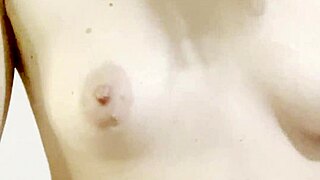 Esta madurita french milf loves teasing her big tits casually