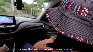 camila henao 18+ hidden car quickie turns rough cowgirl ride 😈 part 1