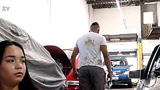 Tony Tigrão Presents Sad Corninho with Safyra Safi's Big Ass Cumshot