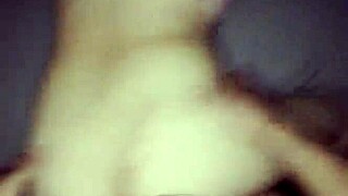 Skinny snow bunny girlfriend shows pajamas to get dicked submissive