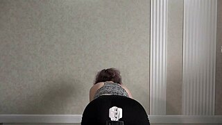 Big Ass Mature Wife Tries On Sexy Panties And Shorts For Lover