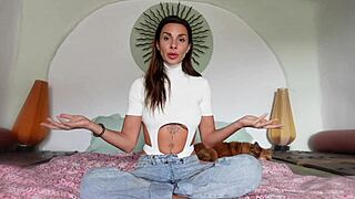 Roxy Fox Demonstrates Foreskin Versus Circumcised