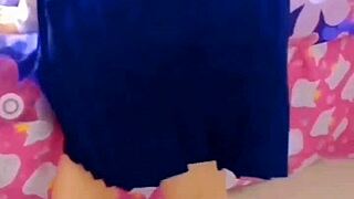 mexican college girl anal creampie then sucks cum off eggs outdoor