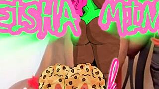 keisha minaj sucks monster bbc to explosive cumshot