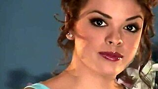 Latina Hottie Renee Perez Stuffing Tight Pussy with Huge Dildo!