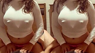 Beautiful Big Tits Babe Antonella Ballardi in Super Erotic Lingerie Tease!