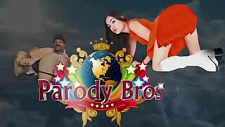 Fantasy parody nurse session for total relaxation.