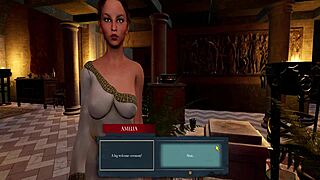 playing slaves of rome, hermaphrodite teases wife's pants