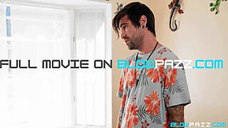 roommate gets seduced by girl's big tits and deepthroat