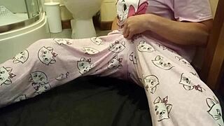 i pee in my panties over and over again in sexy lingerie close up