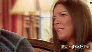 couples at swinger pool party dive into steamy group fun