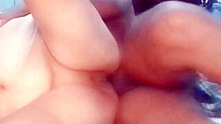 hit me harder from the side like that, stepson, mature stepmom begs!