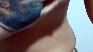 that sexy latina milf shakes her big natural tits and juicy ass dancing homemade style