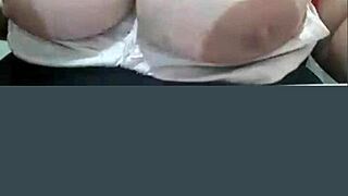 Hey, check out this busty Turkish babe shaking her big tits and ass in a wild sex show!